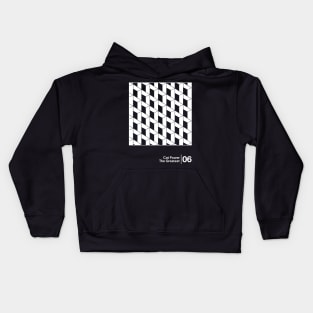 Cat Power - The Greatest / Minimalist Artwork Design Kids Hoodie